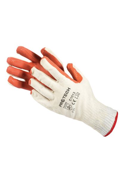 Rukavica gumena orange veličina 10