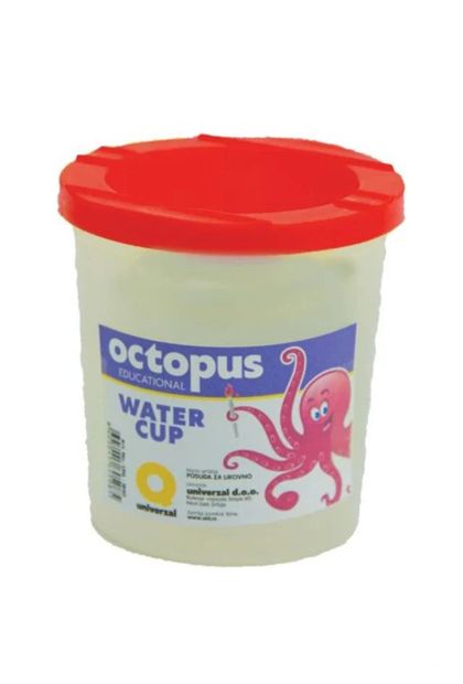 Čaša za likovno 7x7,5 Octopus