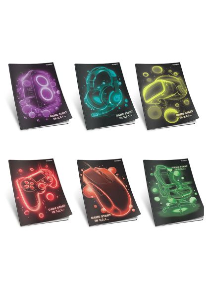 Sveska A4 Karo 52l Gaming Octopus