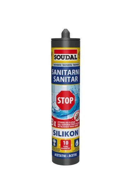 Silikon Sanitarni (Stop) Bež 280ml Soudal