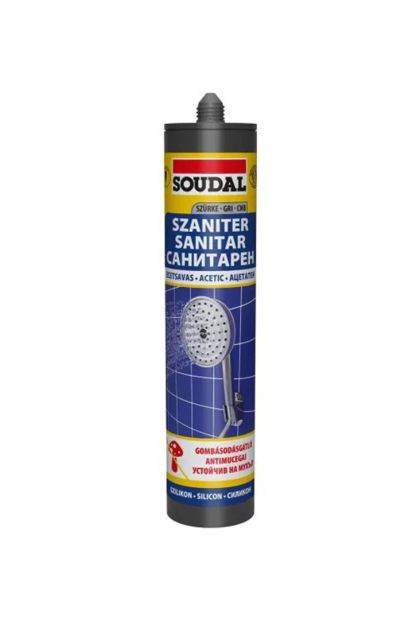 Silikon Sanitarni Antracit 280 ML Soudal