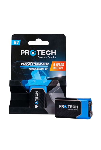 Baterija 9V Alkalna Max Power