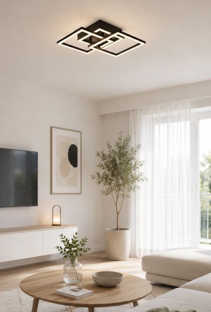 Luster LED E-light Zarate EL-3737-02 20w Crni