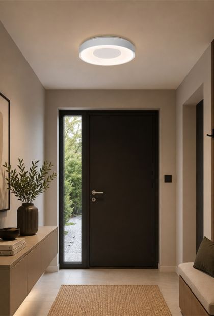 Plafonjera LED E-light Leslie EL-40051A 24w 3000k-4000k-6500k Bijela