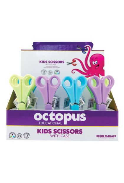 Makaze 13cm Sa Zaštitom Octopus