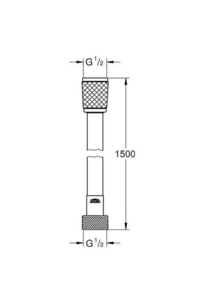 Crijevo Za Tuš Grohe 150cm