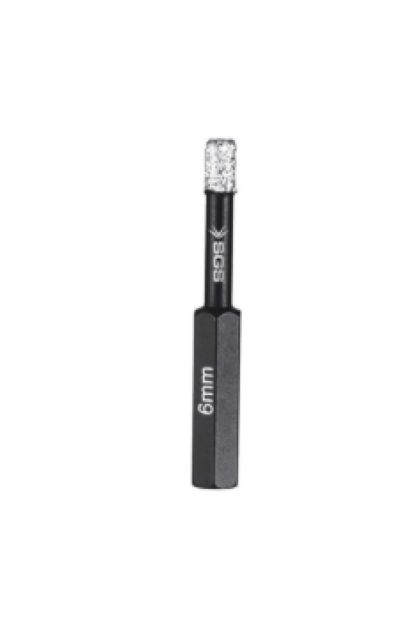 Dijamantska burgija za keramiku i granit SGS HEX Fi 6 mm (SGS2756)