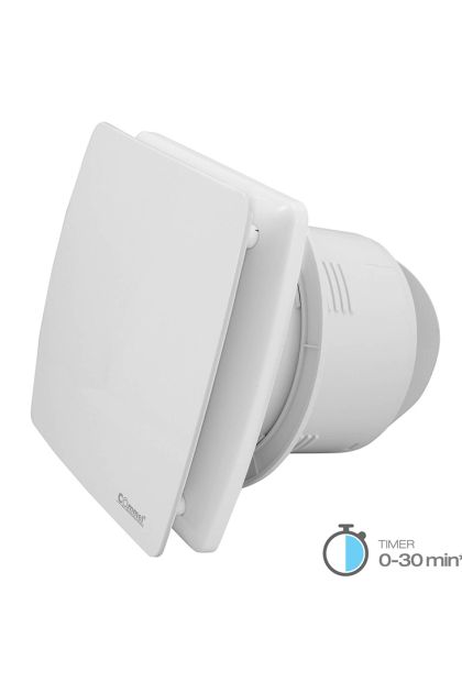 Ventilator 12W,100mm Sa Kugličnim Ležajem, Odgoda Gašenja ,Bijeli(420-202)