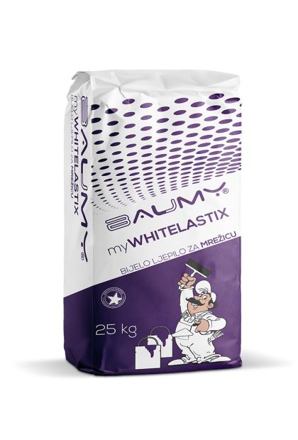 MYWHITE LASTIX, bijelo ljepilo za mrežicu 25 kg BAUMY