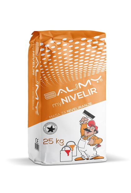MYNIVELIR, masa za niveliranje 25 kg BAUMY