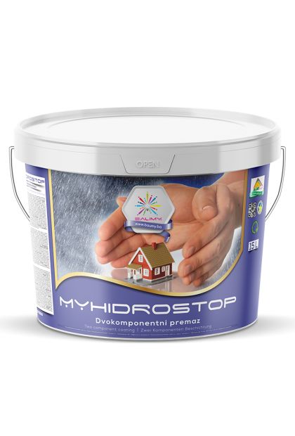 MYHIDROSTOP, dvokomponentni premaz 15 L BAUMY