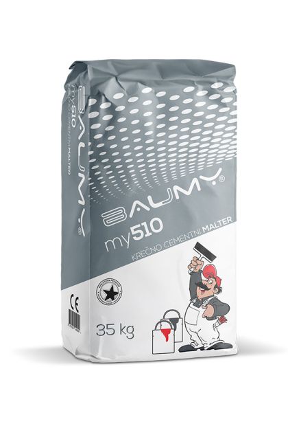 MY510, krečno cementni malter 25 kg BAUMY