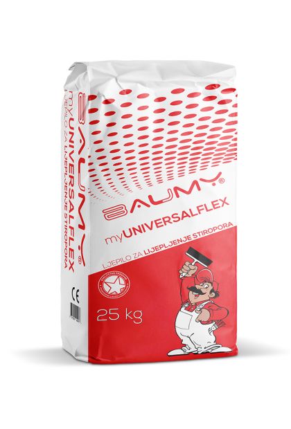MYUNIVERSALFLEX, ljepilo za stiropor i utapanje mrežice 25 kg BAUMY