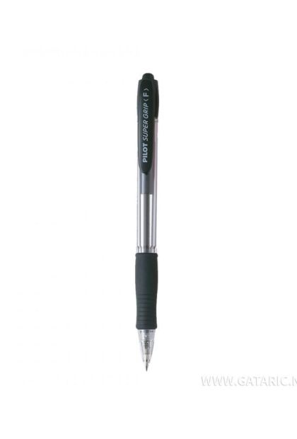 Hemijska Olovka Pilot Super Grip F Crna