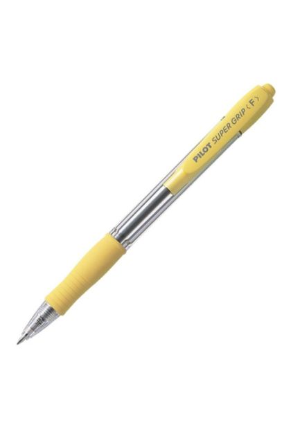 Hemijska Olovka Pilot Super Grip F Žuta