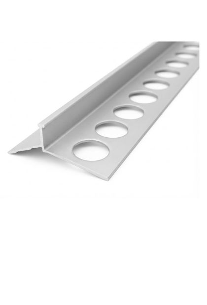 Aluminijska balkonska okapna lajsna 10 mm 550.10.PK