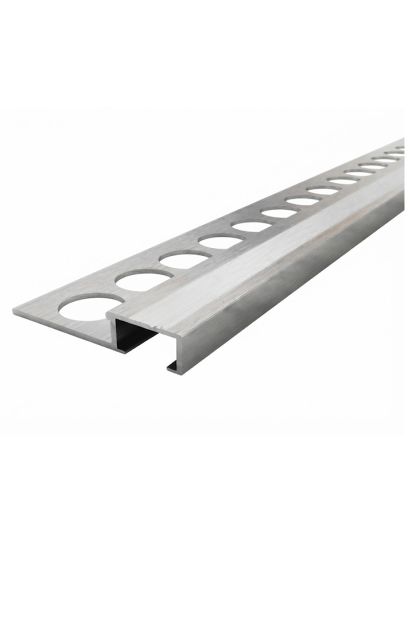Aluminijska lajsna za stepenice ravna mat 12 mm 250 cm 420.12.MK