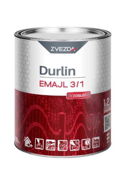 Durlin Emajl 3u1 Braon Ral 8017 0,75lit