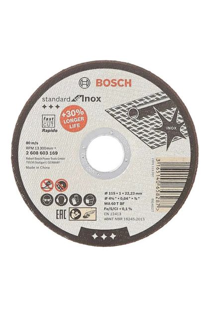 Ploča rezna 115X1 mm INOX BOSCH