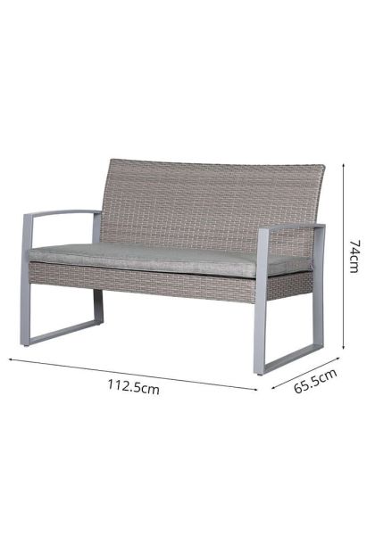 Vrtni set ratan 4/1 AM-1474