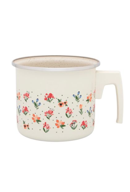Metalac lonac za mlijeko cvjetne radosti 14cm/1,9l