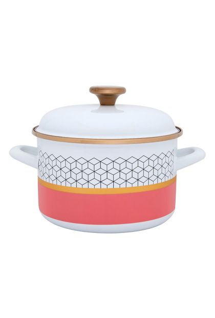 Metalac šerpa duboka 20 cm LUXURY ROSE