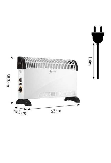 Grijalica Konvektorska Turbo 2000W 90-155