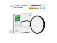 LED plafonjera 18W, CNX-18W-BK Green Tech