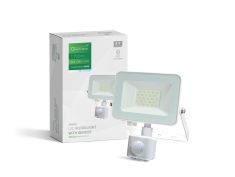 LED reflektor sa senzorom bijeli 20W, 6500K, AFS-20WH Green Tech