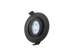 LED downlight crni 3W, 3000K Green Tech