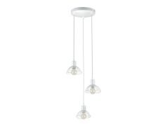 Visilica Valencia bijela ML-1803006-03W 3XE14 40W Mass Light