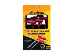 Set T Torx odvijača 6 TTAS006 Eltos