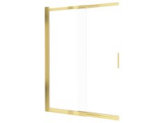 Pregrada za kadu 100x140 cm gold KTJ Z73R