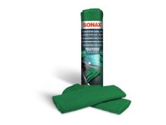 Krpa od mikrovlakana za unutrašnjost – zelena 2 kom Sonax