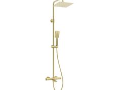 Tuš usponski termostatski Brushed Gold NAC_R1HT Deante