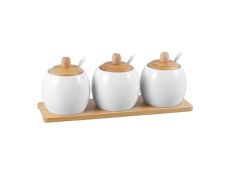 Set kuhinjskih posuda 3/1 keramika i bambus BR-2437