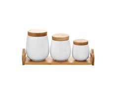Set kuhinjskih posuda 3/1 keramika i bambus BR-2404
