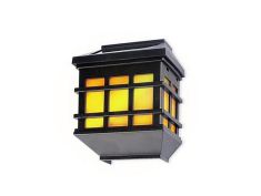 Lampa LED solarana zidna - plamen