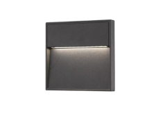 Zidna lampa LED kvadratna 4W 4000K Santiago