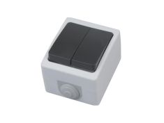 Prekidač dupli - atom IP54