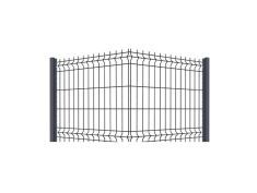 Stub za panelnu ogradu 100 cm 50x50x1,5 u setu Antracit