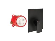 Podžbukna higijenska baterija set UNITAS crna 00361B