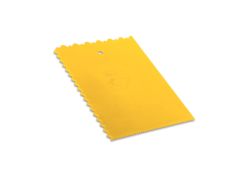 Gladilica nazubljena PVC V urez 18X13,5 100195