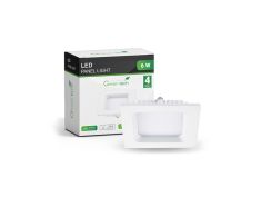 LED panel 6W, 6500K, ugradni, kvadratni CX-S01-6CW Green Tech