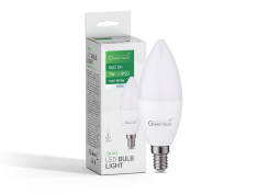 LED sijalica 7W, 6000K, E14, C37, IP20, Sanan chip LB-1206 Green Tech