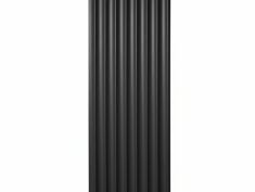 Panel zidni MDF antracit, ovalni 11x280