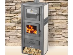 Peć na čvrsto gorivo bež ROMA S
