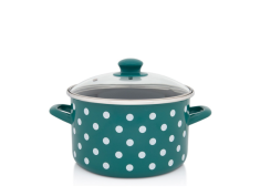 Metalac duboka šerpa sa poklopcem 22cm/5l