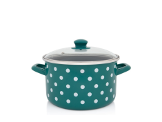 Metalac duboka šerpa sa poklopcem 24cm/6,75l