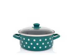 Metalac plitka šerpa sa poklopcem 24cm/4,75l